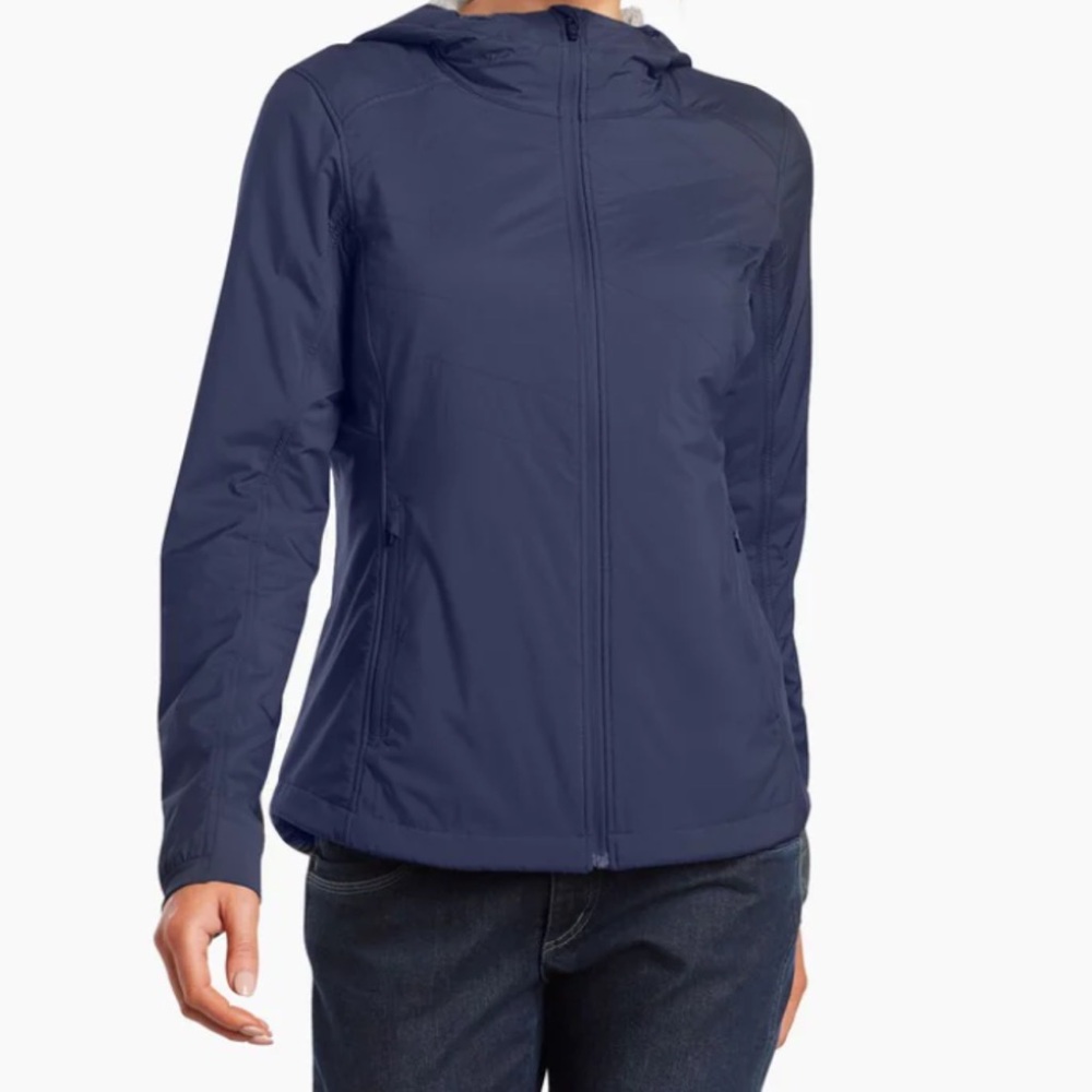 Kohl Women's The One Hoody with Sherpa Lining in Color: Inkwell - Picture 6 of 7